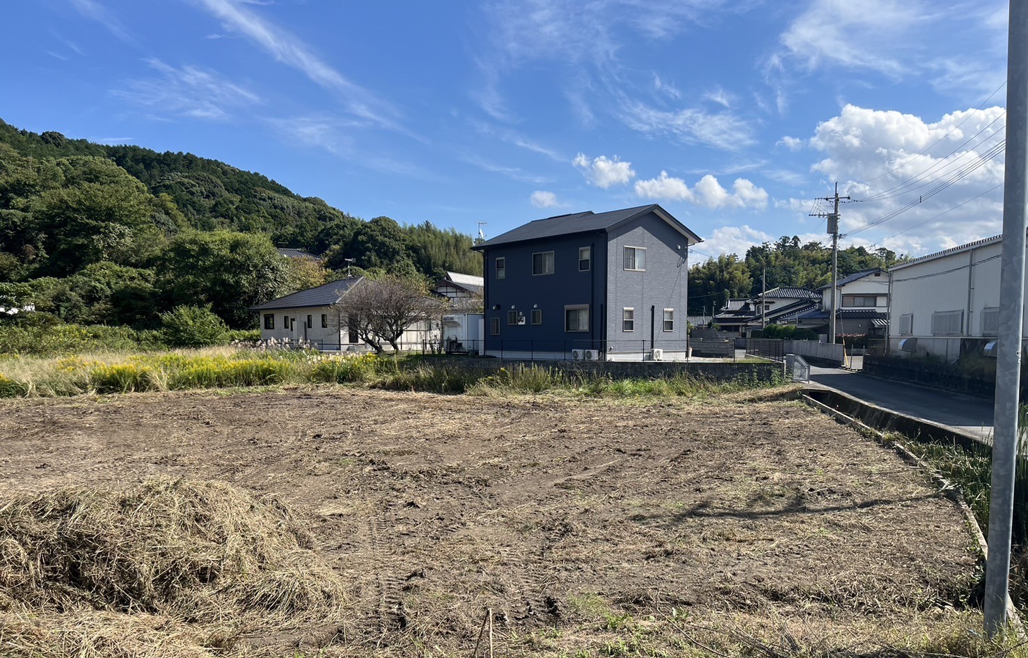 福岡県飯塚市勢田　造成工事　